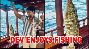 Bengali actor Dev Adhikari enjoys fishing on a Sunday, see pics