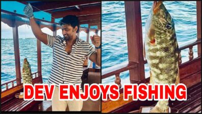 Bengali actor Dev Adhikari enjoys fishing on a Sunday, see pics