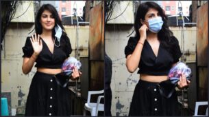 Bengali Beauty: Rhea Chakraborty Spotted At Fruit Market Decked Up In Black Co-Ord Set