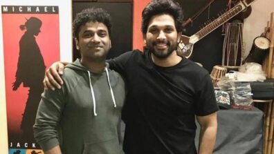 BFF GOALS : When Allu Arjun Gave His Favourite Music Composer, Devi Sri Prasad A Special Surprise: Check Out Viral Video