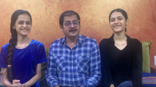 Bhabhi Ji Ghar Par Hai Actor Rohitash Gaud becomes a millionaire celebrates with his daughters Giti Gaud & Sanjiti Gaud