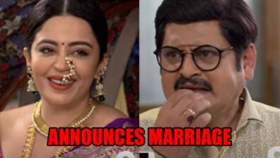 Bhabhiji Ghar Par Hai spoiler alert: OMG! Anita announces her marriage with Tiwari