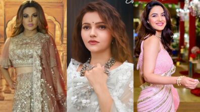 Big Boss Beauties: Rakhi Sawant, Rubina Dilaik & Jasmin Bhasin’s sensuous hot ‘desi style’ that made us go bananas