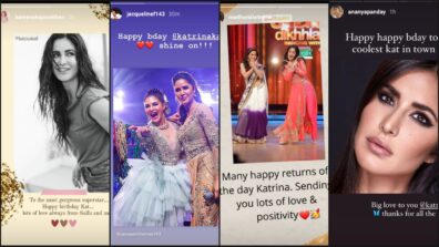 Birthday Special: Madhuri Dixit, Kareena Kapoor, Jacqueline Fernandez & Ananya Panday shower Katrina Kaif with wishes, fans love it