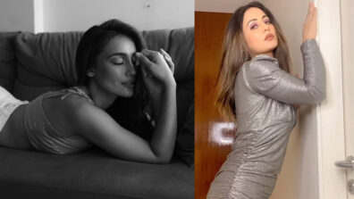 Blame it on the rain: Surbhi Jyoti shares new monochrome photo, Hina Khan stuns in a metallic party dress