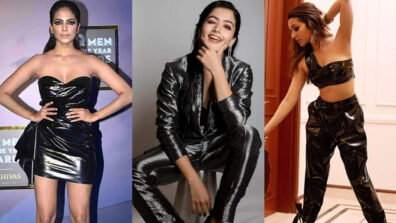 Bold & Beautiful: Malavika Mohanan, Rashmika Mandanna & Shraddha Kapoor’s sensuous hot latex black outfits will make you feel the heat