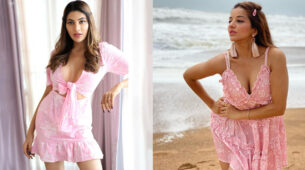 Bold In Pink (Fan Battle): Nikki Tamboli Vs Monalisa: Which diva looks the hottest? Vote Now