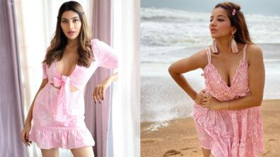 Bold In Pink (Fan Battle): Nikki Tamboli Vs Monalisa: Which diva looks the hottest? Vote Now