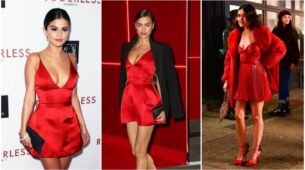 Selena Gomez Vs Irina Shayk Vs Lucy Hale: Which Lady Looks Majestic In Red?