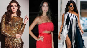 Burn the oomph game in tassel outfits like Kriti Sanon, Nora Fatehi & Priyanka Chopra to woo your crush