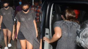 Caught on Camera: Alia Bhatt in transparent top & shorts, fans sweat