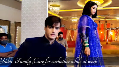 Checkout Yeh Rishta Kya Kehlata Hai Desi Girl Shivangi Joshi and Mohsin Khan’s special BTS video