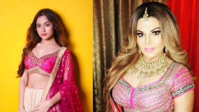 Choli Ke Peeche Kya Hai: Hotties Jannat Zubair and Rakhi Sawant burn netizens with bold desi choli looks