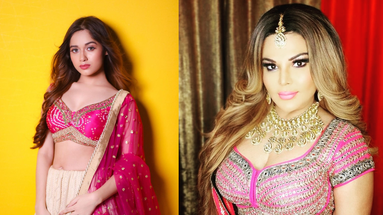 Choli Ke Peeche Kya Hai: Hotties Jannat Zubair and Rakhi Sawant burn  netizens with bold desi choli looks | IWMBuzz