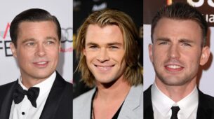 Chris Evans Vs Chris Hemsworth Vs Brad Pitt: Which Heartthrob Looks Killer In Clean Shave?