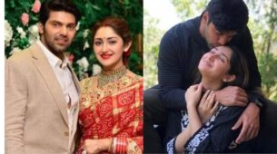 Congratulations: South celebrity couple Arya & Sayyeshaa blessed with a baby girl