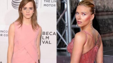 Coz Girls Like To Dress: Emma Watson & Scarlett Johansson’s Looks In Pink To Fall For