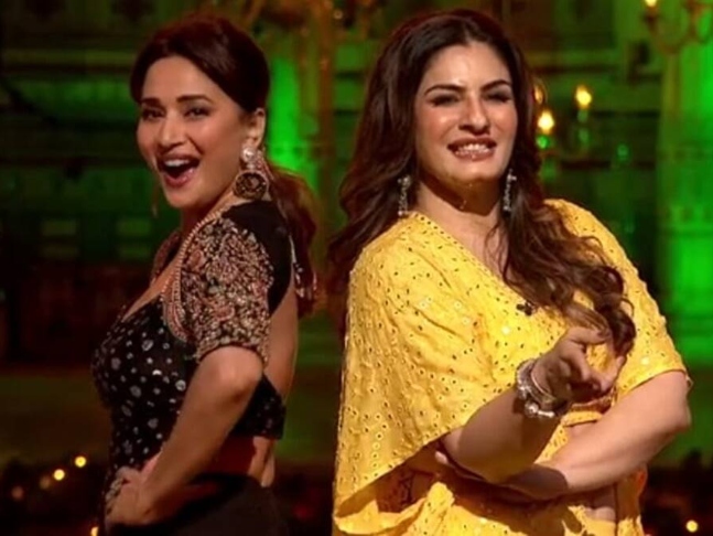 Dance Faceoff: Madhuri Dixit Vs Raveena Tandon, Who Set The Fire On Stage? - 0