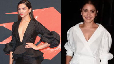 Deepika Padukone, Anushka Sharma & low-neck peplum tops, a visual delight for all