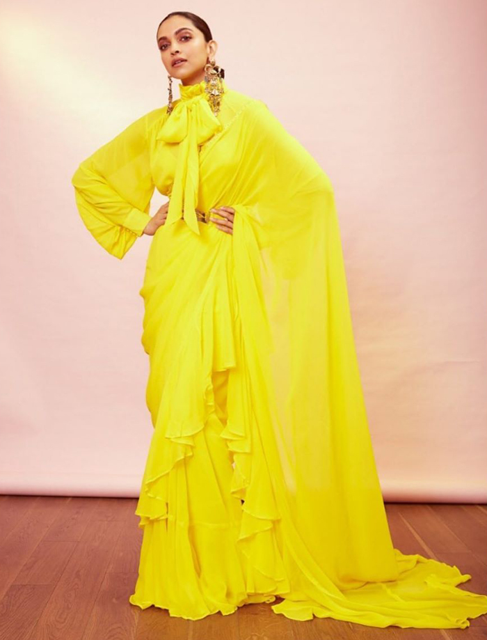 Deepika Padukone Shows How To Slay At A Mehendi Function In Yellow Hues - 1