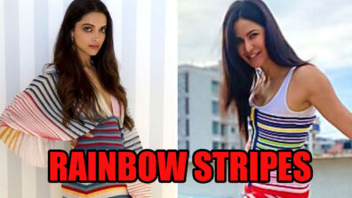 Deepika Padukone Vs Katrina Kaif: Which Diva Rocked In Rainbow Stripes?