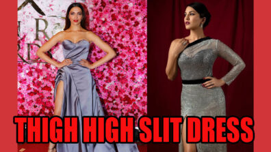 Which Diva Rocked In A Thigh-High Slit Dress?