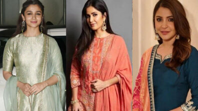 Desi Babe Fashion Fan Battle: Alia Bhatt Vs Katrina Kaif Vs Anushka Sharma: Which hottie deserves a 10/10 for the sharara suit look? Vote Now