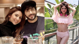 Dheeraj Dhoopar gives a romantic kiss to wife Vinny Arora on completing 12 years together, Shraddha Arya says I am gonna keep getting hotter, smarter & more committed