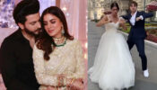 Dheeraj Dhoopar shares romantic moment with Shraddha Arya, actress imagines herself in ‘wedding gown’