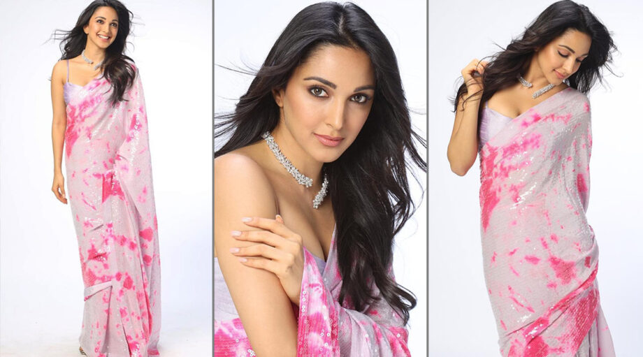 Diana Penty Vs Kiara Advani: Which Diva Aced The Pink Tie-Dye Saree Look? FAN BATTLE - 1