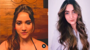 Did Ashi Singh & Ashnoor Kaur just make weird faces at each other?