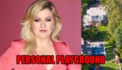 Did You Know: Kelly Clarkson installed a new personal playground that costs $5.5 million near Toluca Lake mansion? Details inside