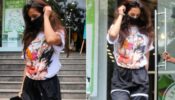 Disha Patani steps out in tie-dye casuals & shorts, fans can’t stop drooling