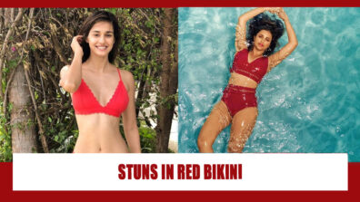 Disha Patani Vs Parineeti Chopra: Which Diva Is Raising The Oomph Factor In A Red Bikini? (FAN BATTLE)