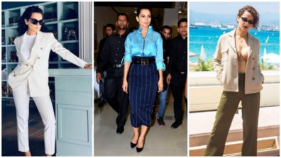 Doll Up Like A Hot Chic For The Office: Formal Fashion Cues From Kangana Ranaut