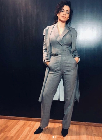 Doll Up Like A Hot Chic For The Office: Formal Fashion Cues From Kangana Ranaut - 0