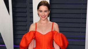 Emilia Clarke Looks Panache In Full-Length Dresses