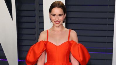 Emilia Clarke Looks Panache In Full-Length Dresses