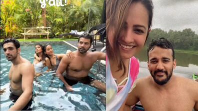 Family Goals: The ultimate pool fun of Shabir Ahluwalia, Arjit Taneja, Anita Hassanandani & Rohit Reddy, check videos