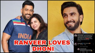 Farah Khan shares special moment with MS Dhoni from ad shoot, Ranveer Singh calls him the ‘best’