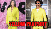 Fashion Faceoff: Ranveer Singh Vs Bella Hadid, Who Rocked In A Yellow Pantsuit?