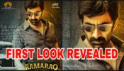 First Look Revealed: Superstar Ravi Teja as Ramarao in ‘Ramarao On Duty’, fans can’t keep calm