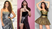 Flaunt your hot thighs in a strapless metallic dress the Disha Patani, Jacqueline Fernandez & Alaya F way
