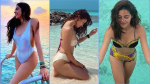 From Janhvi Kapoor To Ananya Panday: Bolly Beauties & Their Hottest Beach Moments Caught On Camera