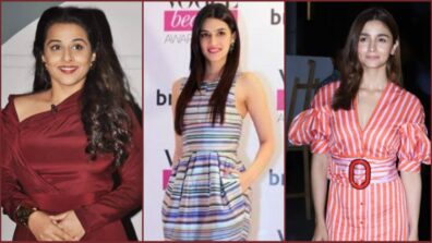 From Vidya Balan To Kriti Sanon & Alia Bhatt: 5 Most Stylish Actresses, Check Out Pics