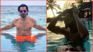 Fun In The Pool:  Varun Dhawan & Shahid Kapoor’s Hot Pool Pictures Will Make You Feel the Heat