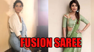 Fusion Saree Look: Sonam Kapoor Vs Shilpa Shetty, Who Rocked The Saree Better?