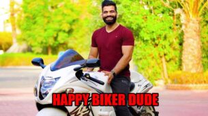 Guruzi on Suzuki: Gaurav Chaudhary aka Technical Guruji is a happy biker dude, check latest post