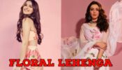 Hansika Motwani Vs Tara Sutaria: Who Shows Off The Flower Power In Floral Lehenga?