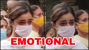 Heartbreaking Moment: Ananya Panday’s grandmother passes away, actress caught on camera crying, see pic